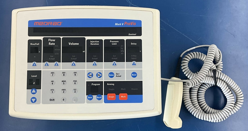 Medrad RD Mark V ProVis Injector Control panel (MEDRAD RD) MEDRAD PROVIS