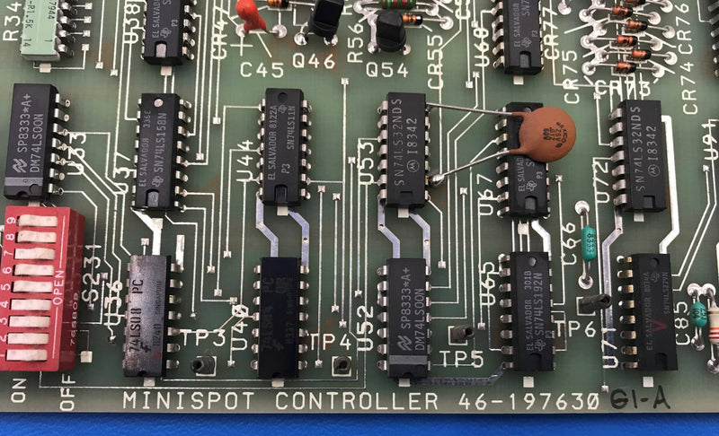 Minispot Controller PCB (46-197630 G1 A) GE Advantx