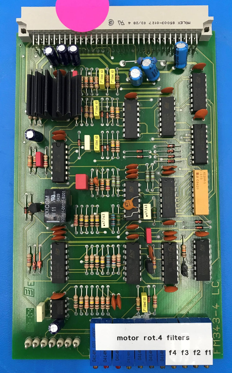 Motor rot.4 Filter Board (FM343-4 LC) Picker