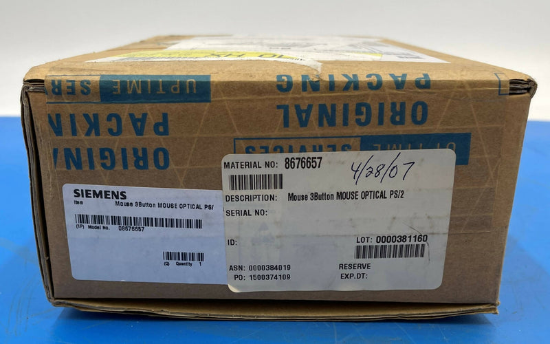 MOUSE 3 BUTTON OPTICAL PS/2 (08676657/8676657) SIEMENS