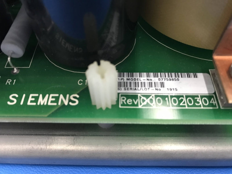 Multix Top PCB Board D580 (07759850 D580) Siemens