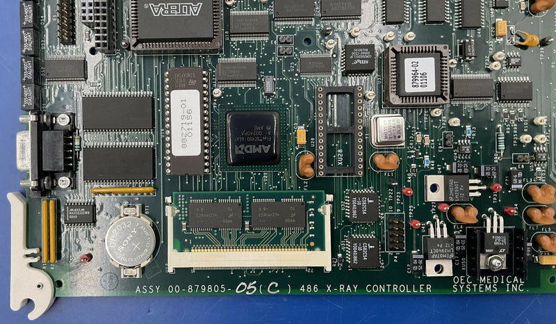 NEW 486 X-Ray Controller PCB (00-879805-04/05) OEC 9800