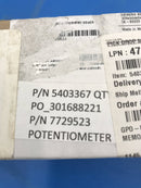 NEW Siemens Service Kit Potentiometer (5403367/07729523) Siemens