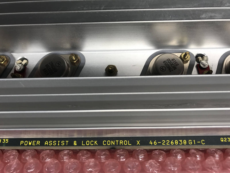 Power Assist & Lock Control (46-226838 G1-C)GE Advantx