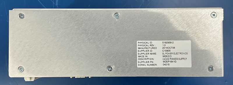 POWER SUPPLY LVLE 2 (5192958-2) GE
