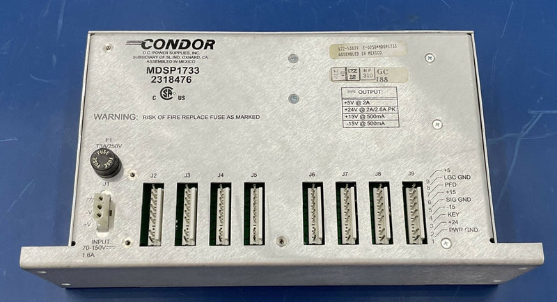 Power Supply LVLE Condor (2318476/MDSP1733) GE AMX 4