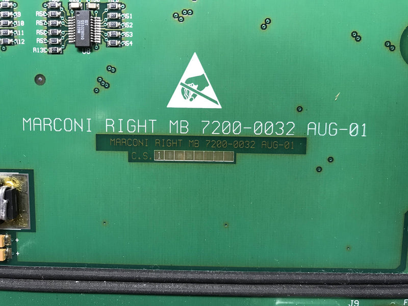 Right MB Backplane (07273035/470-7200-0032) Siemens CT