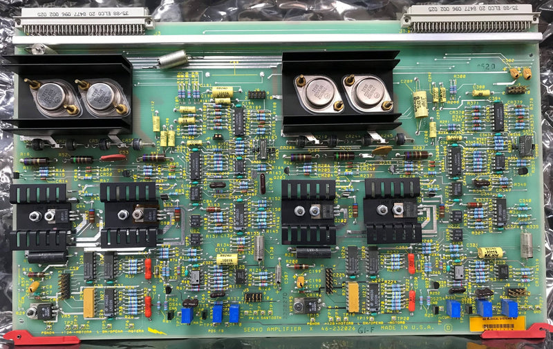 Servo Amplifier Board (46-232026 G1-F) GE
