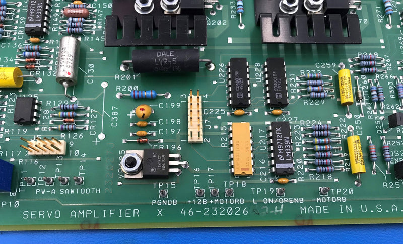 Servo Amplifier Board (46-232026 G2-H) GE Advantx