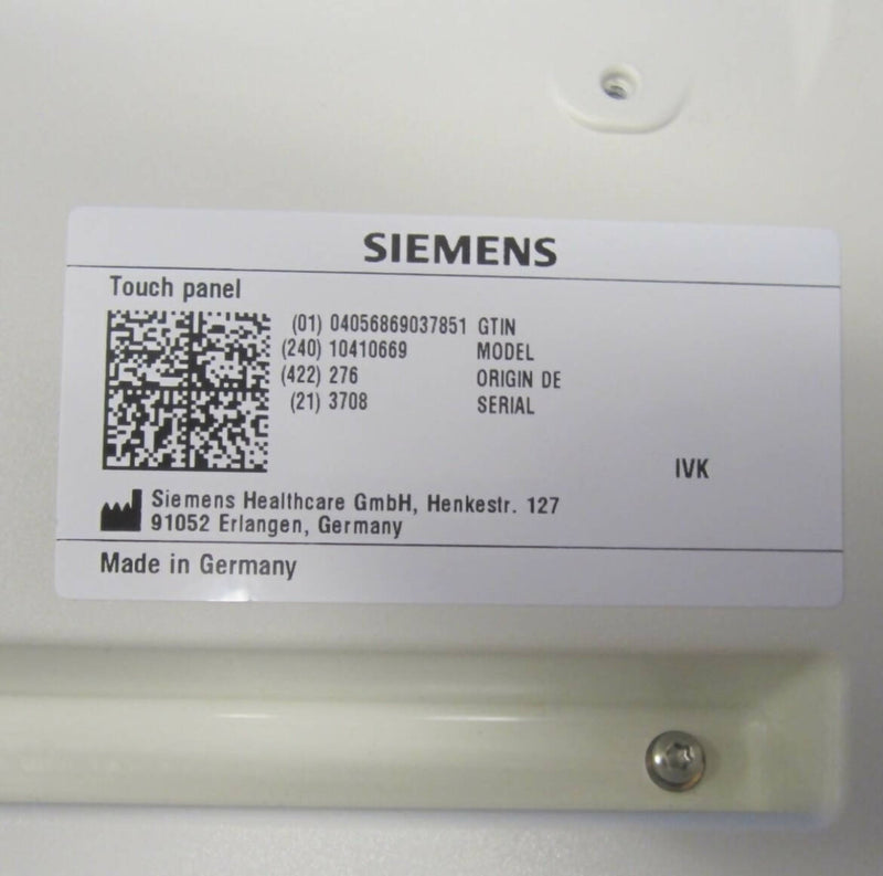 Siemens IT/ITS Touch Panel #10410669