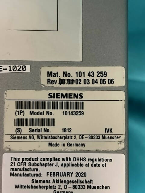 Siemens RADIS PC M440 #10143259