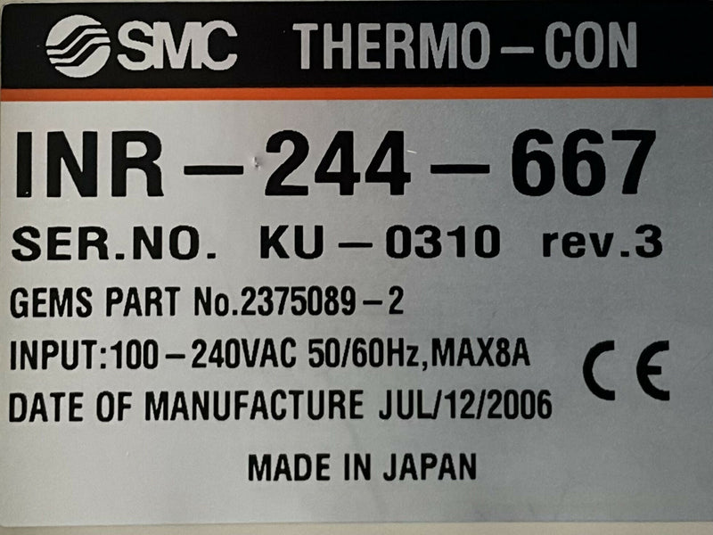 Solid State Recirculating Chiller (2210405-16/T252P-6/2375089-2/221405-10) GE