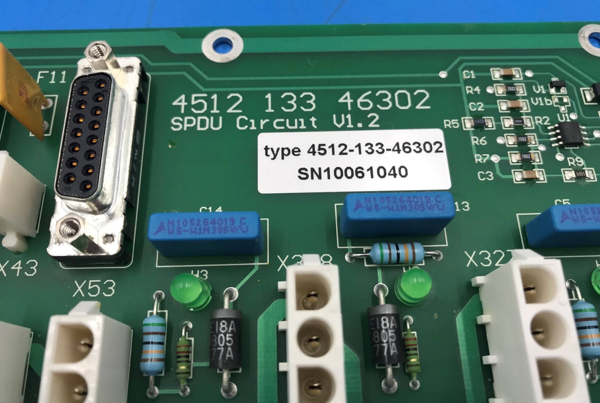 SPDU Circuit V1.2 Board (4512-133-46302) Philips — Shop Med Parts