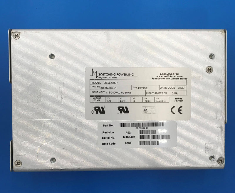 Switching Power Supply (30-55984-01/DEC185P) GE