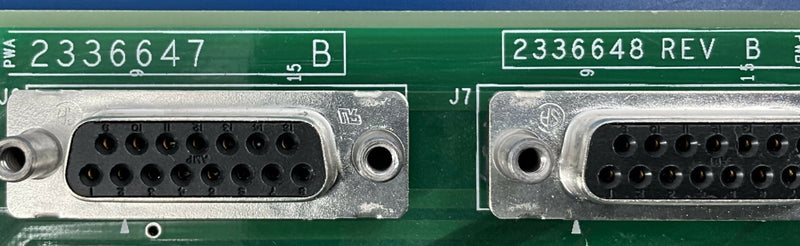 TABLE INTERFACE BOARD (2336647) GE