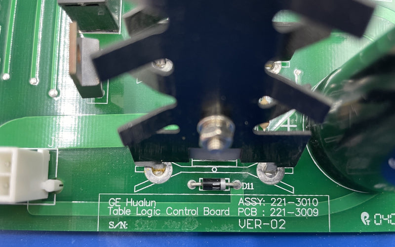 Table Logic Control Board ( 211-3009/211-3010 ) GE