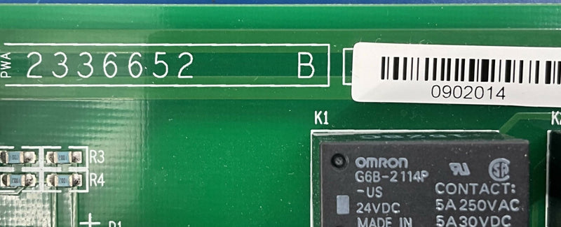 TABLE LOGIC CONTROL BOARD (2336652) GE