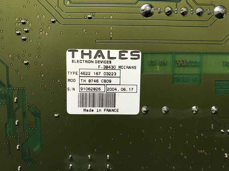 Thales TH 8745 CB09 PCB (4522 167 02332) Philips Easy Diagnost