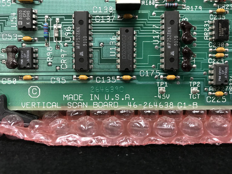 Vertical Scan Board (46-264638 G1-B) GE Advantx
