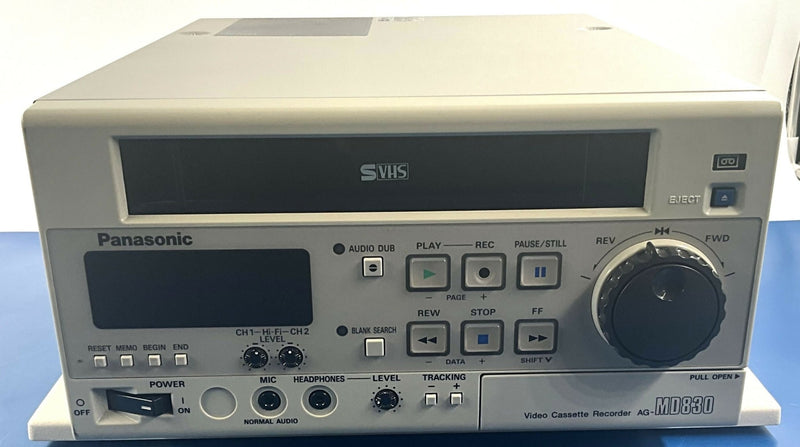 VIDEO CASSETTE RECORDER (AG-MD830P) PANASONIC