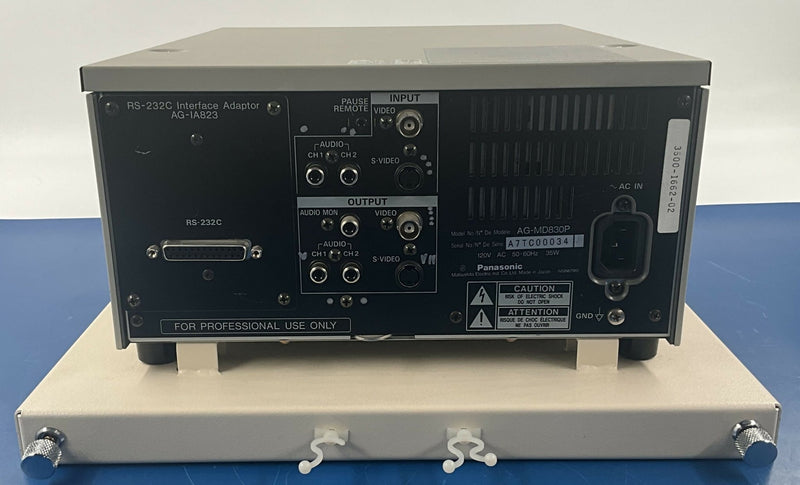 VIDEO CASSETTE RECORDER (AG-MD830P) PANASONIC