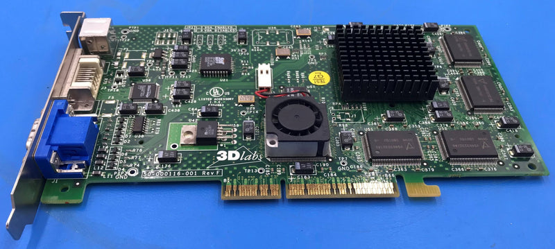 Video Graphics Controller (50-000116-001) 3Dlabs