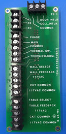 Wiring Contact Board (124-0115 G1 Ver 1) GENDEX