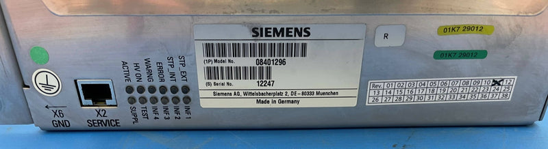 XDC COMPONENT (08401296/8401296/08368958) SIEMENS