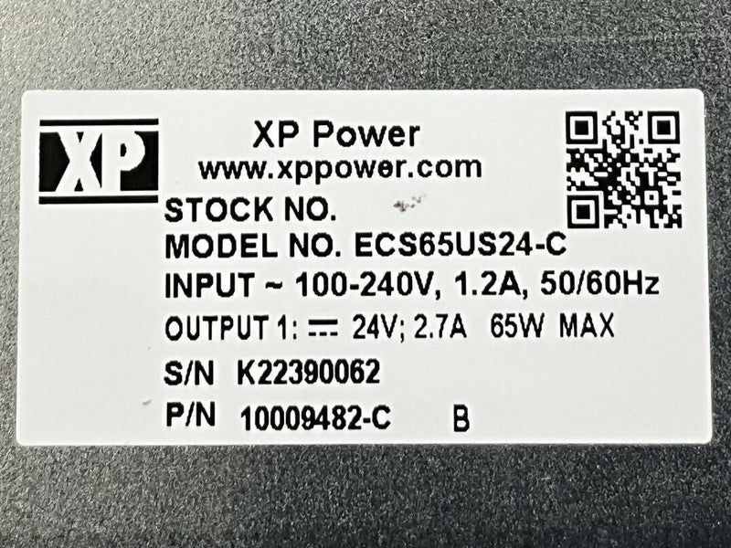 XP POWER SUPPLY 24VDC (5776517/ECS65US24-C/10009482-C) GE