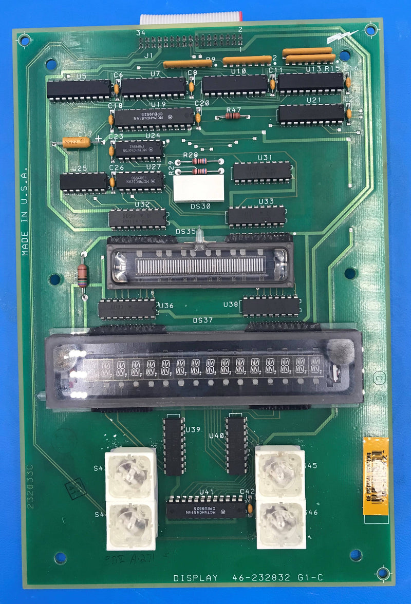 Display PCB (46-232832 G1-C)GE AMX 4+