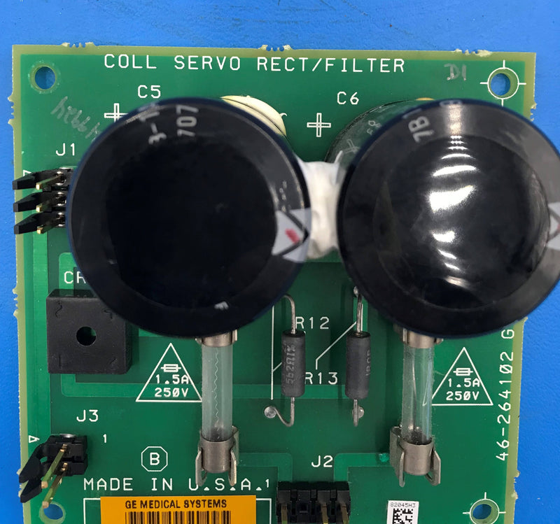 Coll Servo Rect/Filter Board (46-264102 G1-B)GE Advantx