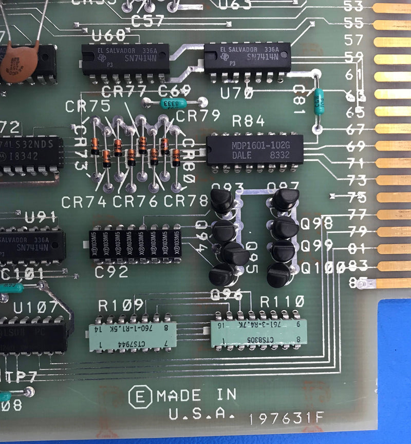 Minispot Controller Board (46-197630 G1 A)GE Advantx