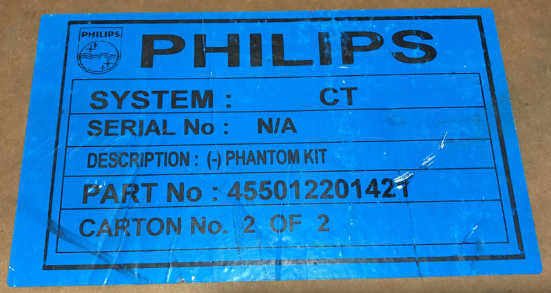 Calibration Phantom Kit (Couch) (455012201421)Philips CT