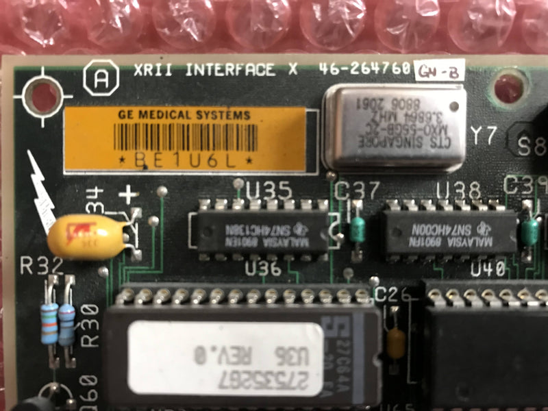 XRII Interface X Board (46-264760 G4-B)GE Advantx
