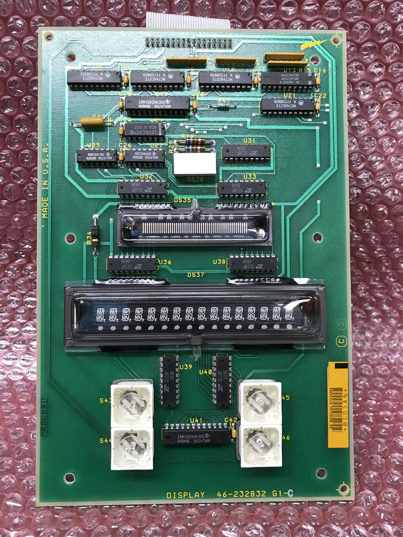 Display Board (46-232832 G1-C)GE AMX 4