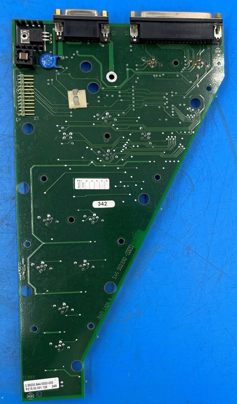 CONTROL PANEL RIGHT (PCB ONLY) (3.9900.844/5.40 552.592-002) PHILIPS