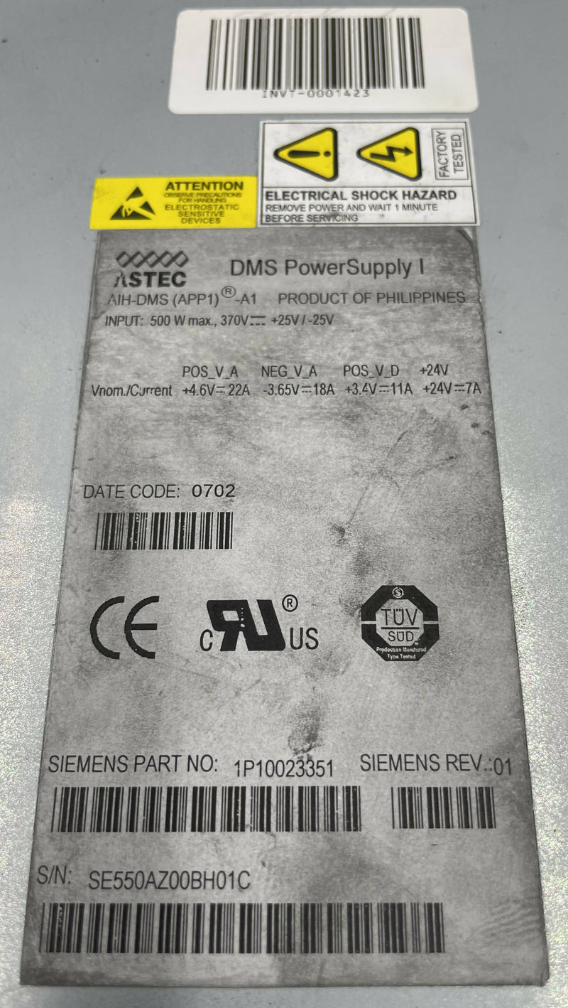 DMS Power Supply (1P) 10023351) SIEMENS