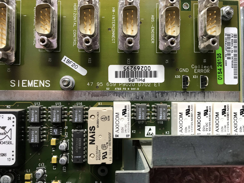 PTV Board (04795659 D702 E1)Siemens CT