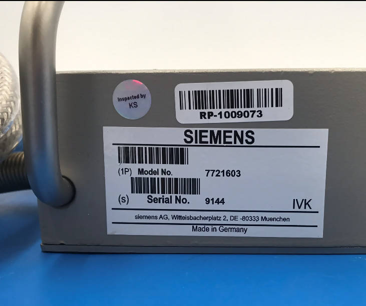 Foot Switch Mono Plug_In (7721603/07721603) Siemens