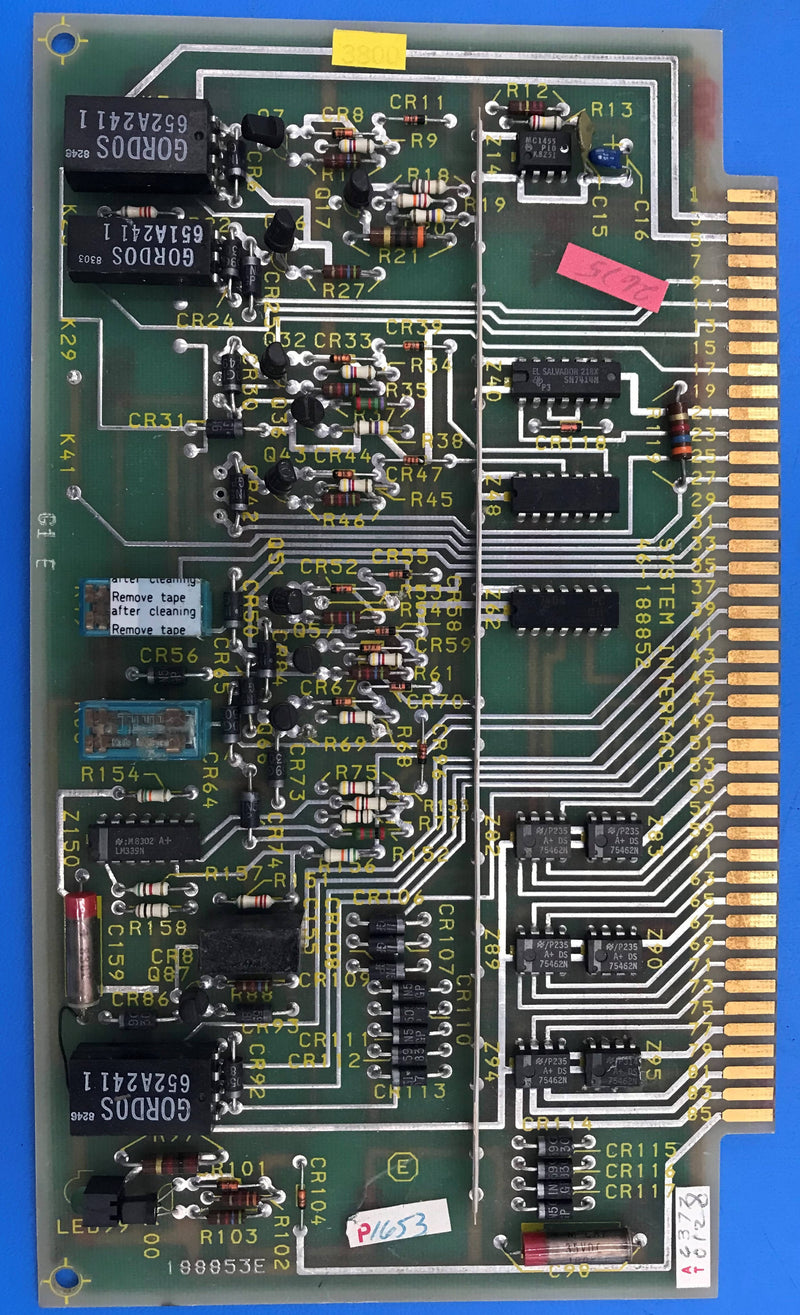 System Interface Board (46-188852 G1-E)GE Advantx