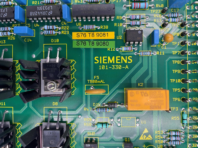 PC ASS'Y ERDU D3 SUPERVISORY TEST BOARD (08396868/601-330T) Siemens