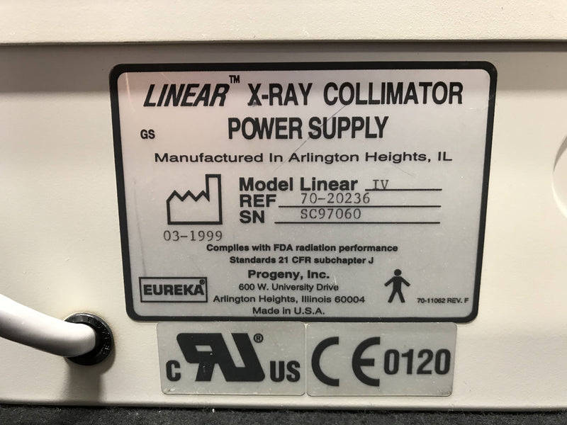 Collimator Power Supply Linear IV (70-20236)Progeny Inc.