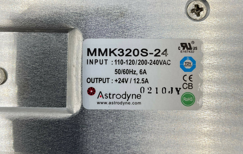 MEDICAL GRADE POWER SUPPLY (MMK320S-24) ASTRODYNE