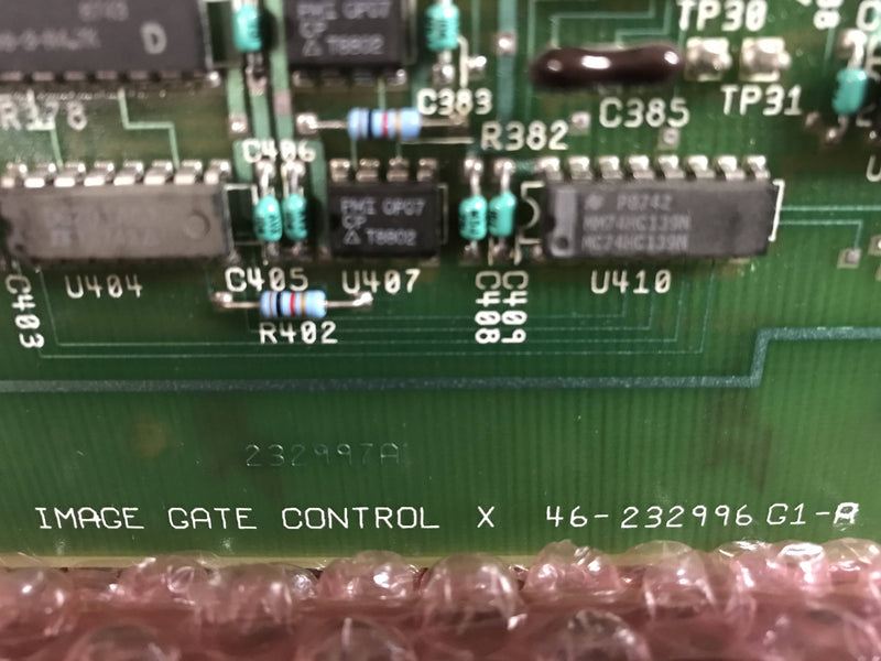 Image Gate Control Board (46-232996 G1-A)GE Advantx