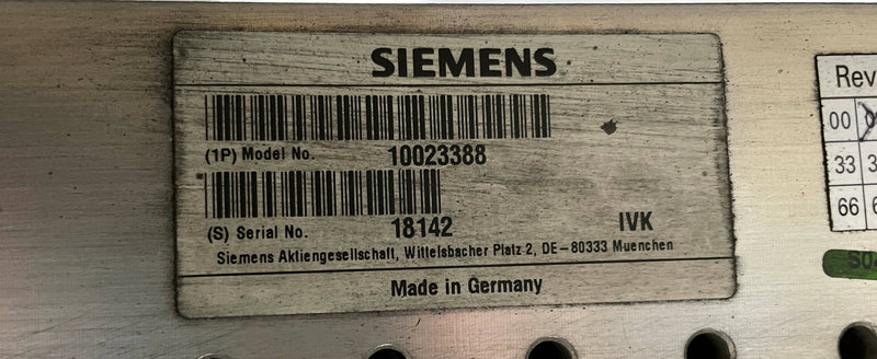 DMS A_T /DMS A_t DETECTOR (10023388/10023300/1018831) SIEMENS