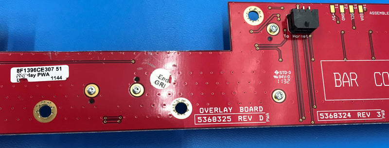 Overlay Board (5368325 Rev D)GE/Optima XR220