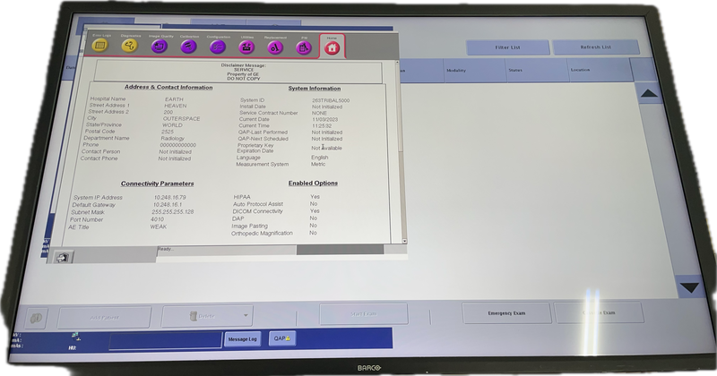 BARCO MDCS-8358 58" MONITOR (K9307940/MDCS-8358 RLG) BARCO