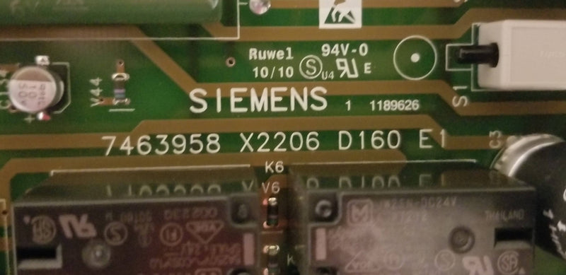 Siemens D160 E1 ON/OFF CIRCUIT BOARD (7463958)