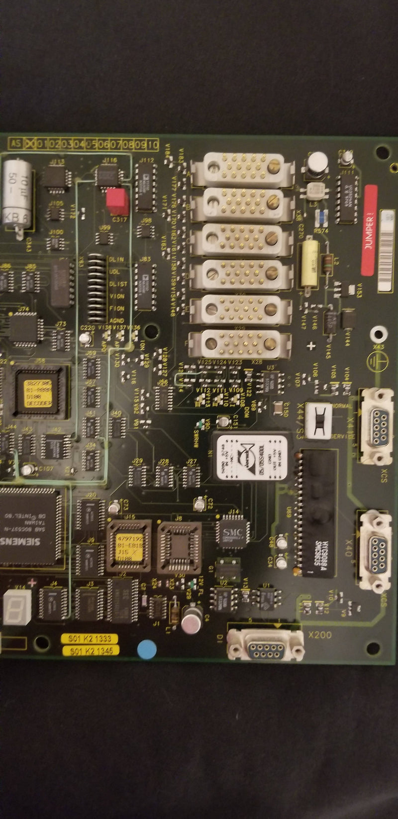 Siemens D100 E1 Master Board (PN 37 75 256 X2206)