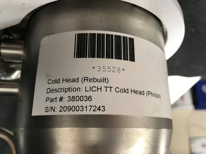 Leybold Helium Cryogenic Coldhead (380036/RGD 55/100-1 SDF) Philips